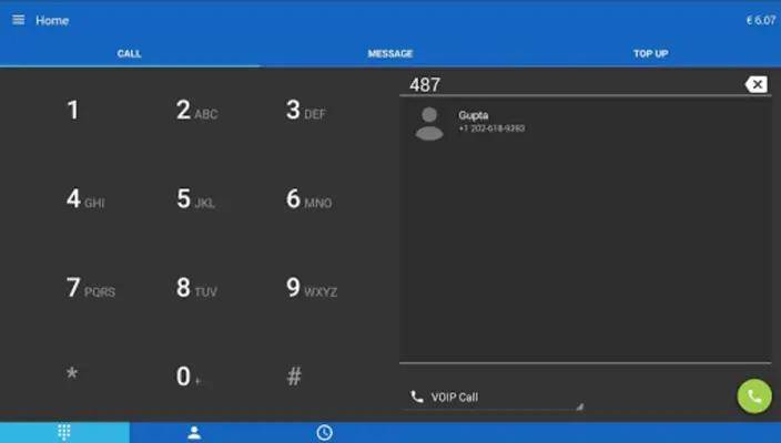 VoipDiscountCalls android App screenshot 0